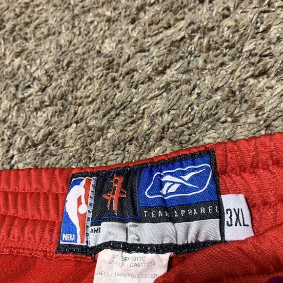 Reebok Houston Rockets Team Break Away Pants 3XL